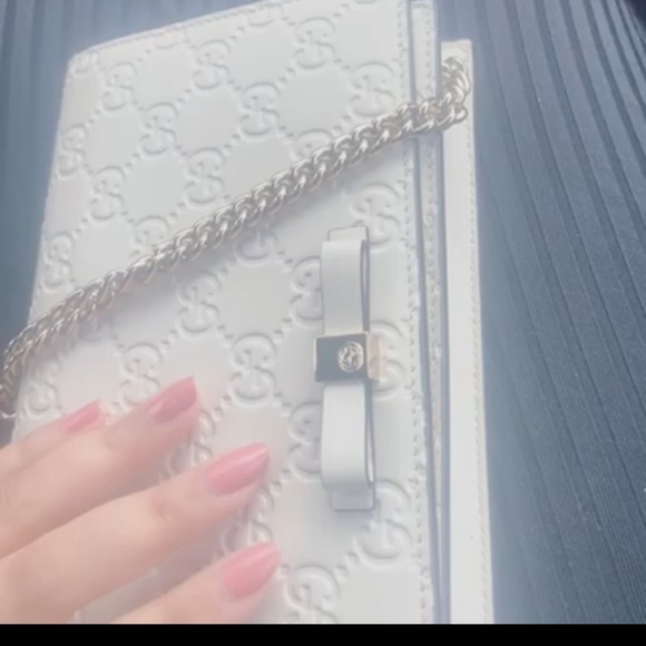 Gucci monogram wallet on chain - Picture 7 of 9